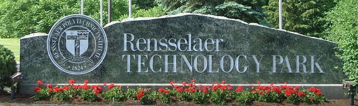 Rensselaer Tech Park Sign